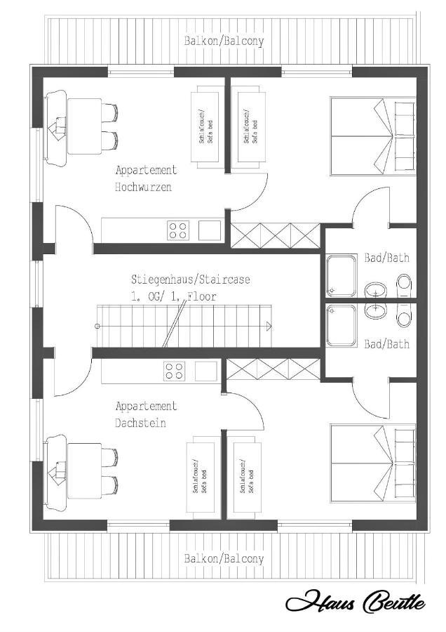 Haus Beutle Apartment Schladming Exterior photo